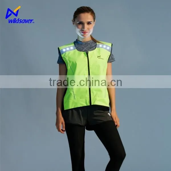 Hi Vis LED Night Version Safety Vest for Journalist photo-4
