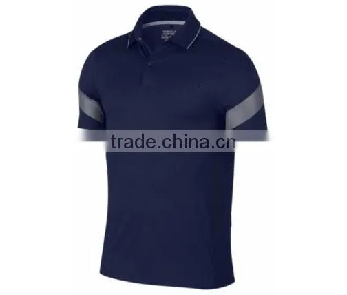 2016 Custom Dry Fit Design Color Combination Short Sleeve Polo T Shirt Men's photo-5