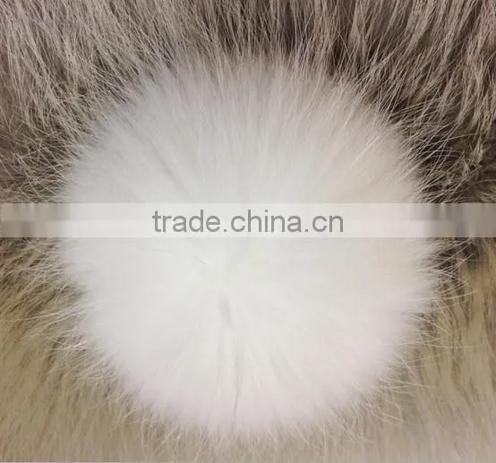Wholesale Raccoon Fur Pom Poms photo-6