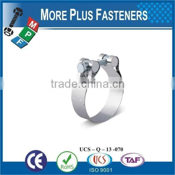 Made in Taiwan Stainless Steel German Type Hose Clamp Small Hose Clamps Round Hose Clamp photo-6