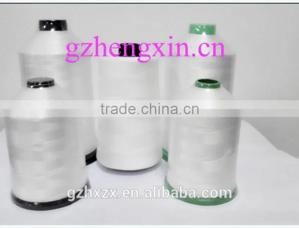 Raw White 150d/2 , 100% Polyester Quilting Sewing Thread for Making Mattress photo-6