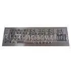 Rear Mounted Industrial Keyboard With Touchpad , 66 Key , CE , FCC Approved