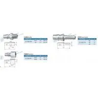 ZJ-320 Carbon Steel European Standard Single Shut-off Pneumatic Quick Couplings photo-3