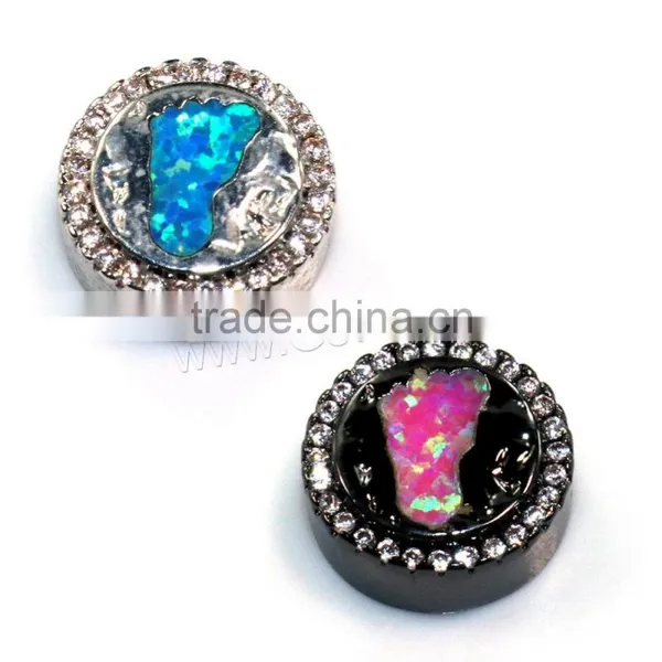 Latest Design Beads Necklace Rondelle cz Pave Beads photo-2