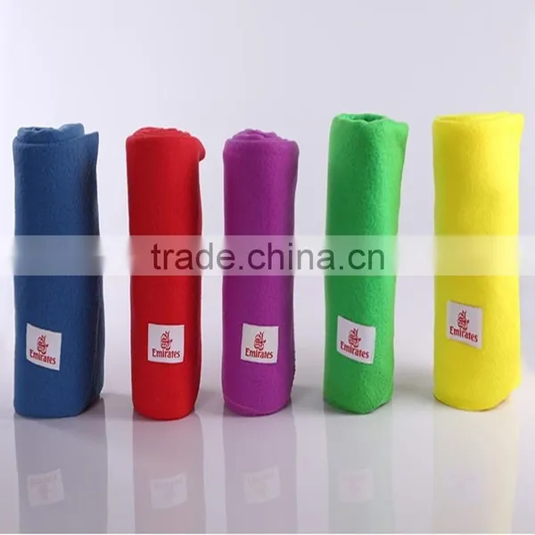 100% Polyester Micro Polar Fleece Airline Blanket photo-3