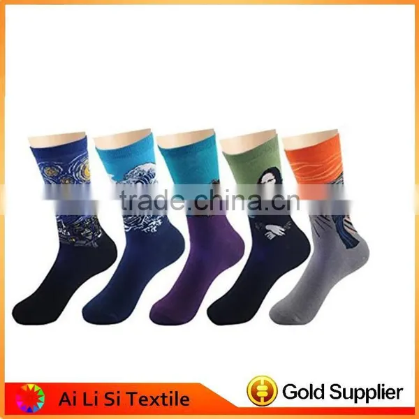 Professional Custom Man Dress Socks Happy Socks Unisex Gift Box With Great Price photo-4