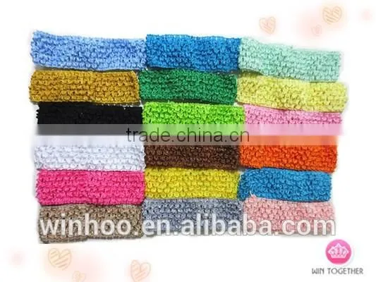 Cheapest Elastic Knitted Crochet Headband for Children Wholesale China photo-5