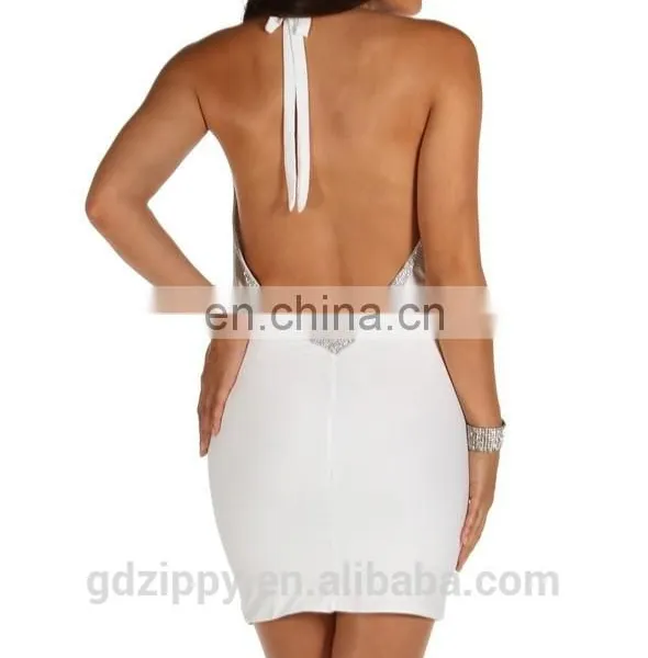 New Design Warehouse Dress Women Dress Online Shopping in White photo-3
