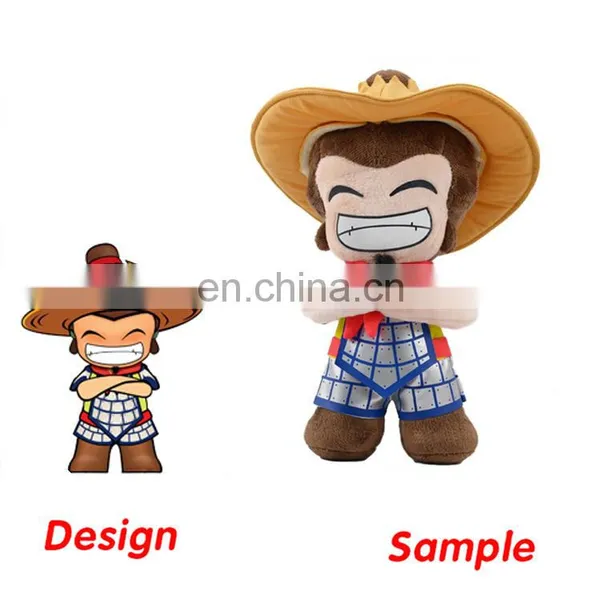 Welcomed Custom Cartoon Character Soft Toy Doll Oem Plush Toys photo-3