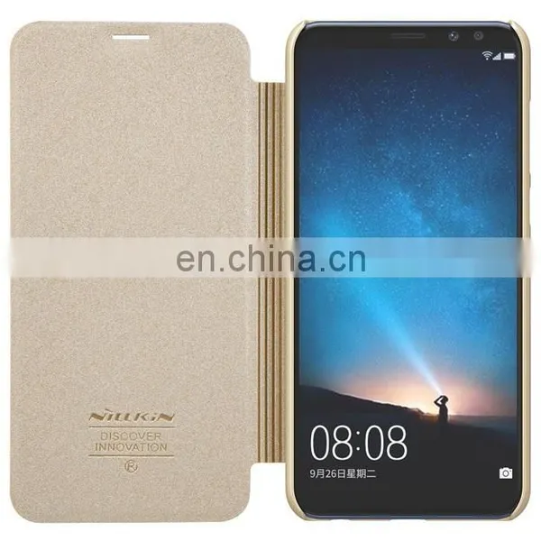Ultrathin PU Leather + PC Cover Phone Case for Huawei Mate 10 Lite photo-3