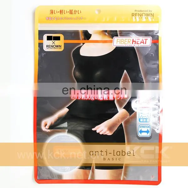 Bag With Zipper Mylar Foil Plastic Bag