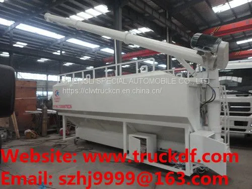 Igh Quality and Competitive Price CLW Brand 20m3 10tons Animal Feed Transporting Truck for Sale photo-3
