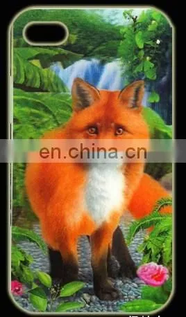 Under the Background of Green White Swan3D Lenticular Cell Phone Case photo-6