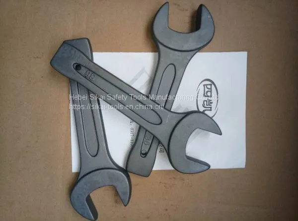 Factory Direct Sale Carbon Steel Slogging Open Spanner Drop Forged photo-4