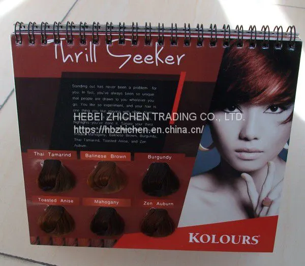 Hair Color Book Leading Manufacture photo-3