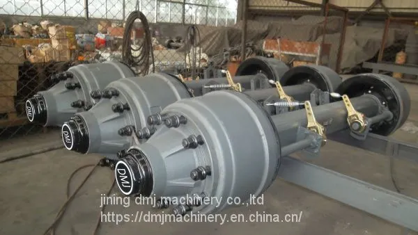 American Type Drum Semi Trailer Bogie Axle Manufacturer photo-4