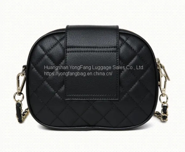 Europe and the United States High-end Leather Shoulder Diagonal Cross-chain Women's Bag photo-3