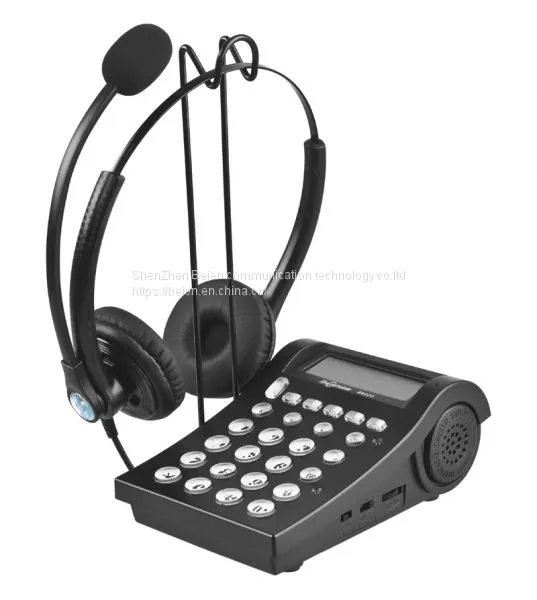 China BN220 Business Telephone +A26 Business Telephone Headset for Call Center photo-2