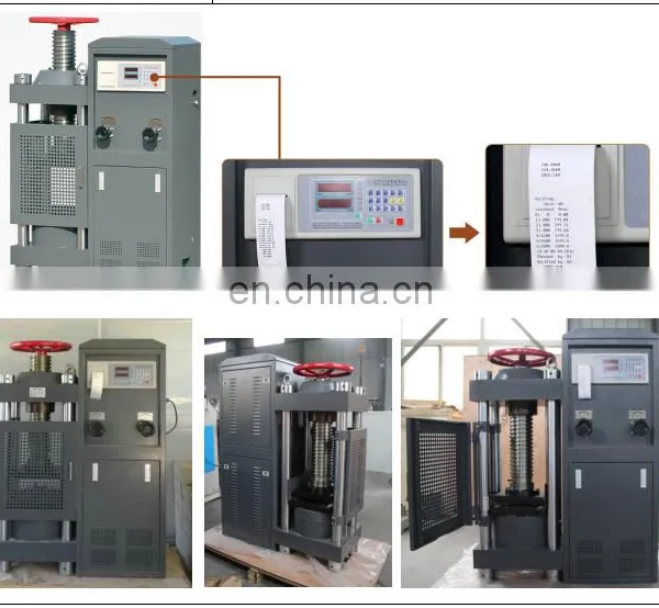 Cement Block Compression Testing Machine /compressive Test Equipment for Concrete and Brick photo-6