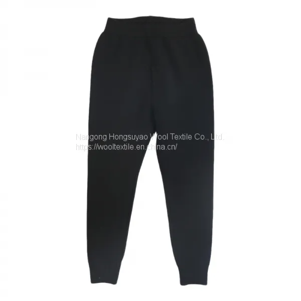Pure Cashmere Trousers, Seamless Warm Wool Pants For Childrens photo-4