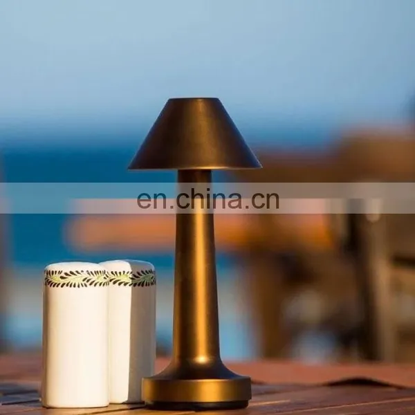 2019 Amazon Cafe Hotel Restaurant Decorative Wireless Dimmable Table Lamp photo-4