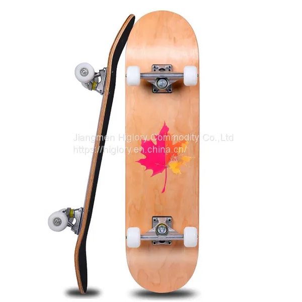 Customized Skateboard Decks 7 Ply Canadian Maple Wood Complete Skateboard photo-5