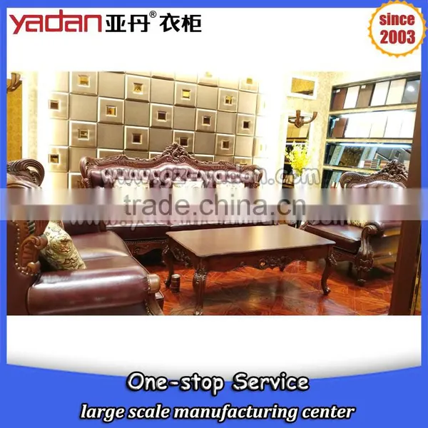 Genuine Leather Sofa Set, pu Sofa Factory, u Shape Sofa photo-6