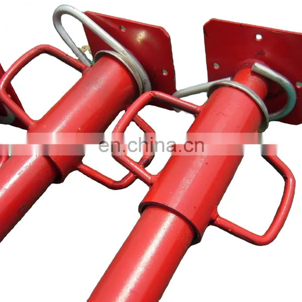 3m or 4m or 5m Hot Dip Galvanized Construction Props Adjustable Steel Jack for Concrete Support