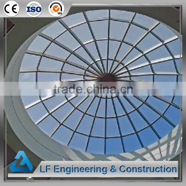 Customized Aesthetic Space Frame Dome Skylight for Modern Construction photo-4