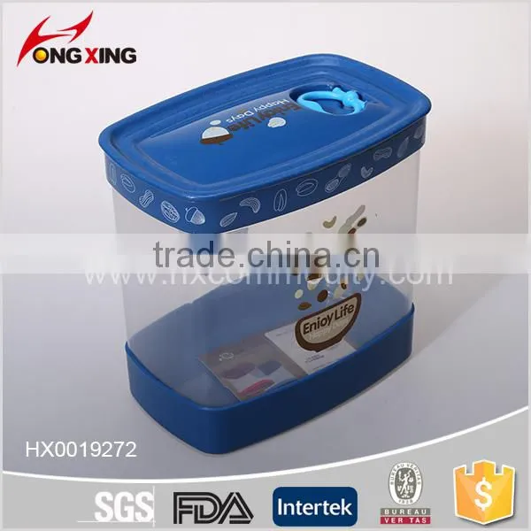 Plastic Seal Box, Rectangle Plastic Seal Canister With Lids photo-6