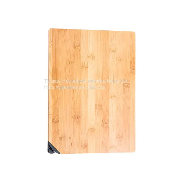 Custom ECO-Friendly Natural Bamboo Cutting Board With Knife Sharpener Kitchen Chopping Blocks photo-3