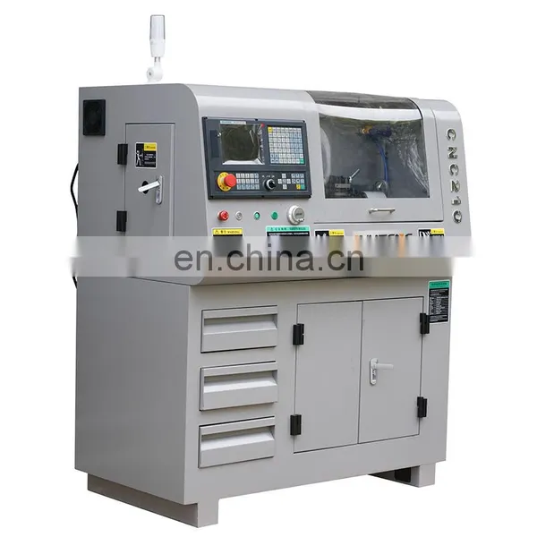 Cnc Lathe CNC210 Metal Mini Cnc Lathe Machine With Siemens System Controller photo-3