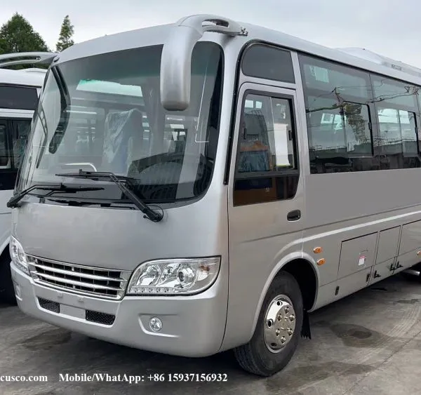 2160 mm Width Coaster Minibus 24 Seater City Sightseeing Bus Commercial Vehicles,gasoline engine