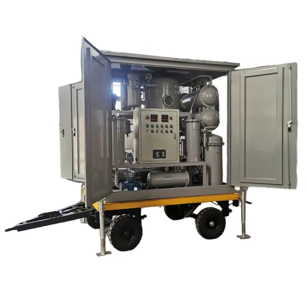 Vacuum Transformer Oil Filtering Machine Dielectric Oil Treatment Machine