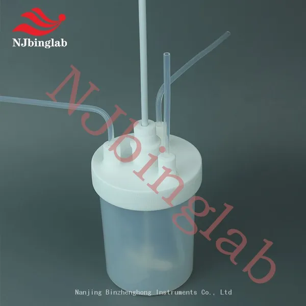 NJbinglab 1000ml PFA reaction vessel, high temperature resistant
