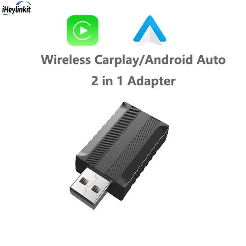 Carplay AiBox Wired to Wireless CP/AA 2 in 1 Adapter