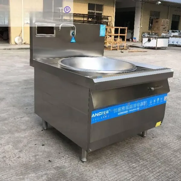 Commercial Induction Cooker Large Pot Stove, 15kw High-power, Suitable for Canteens, Restaurants and Hotels, Mutton Soup Stove, Single-head Large Stir-fry Stove