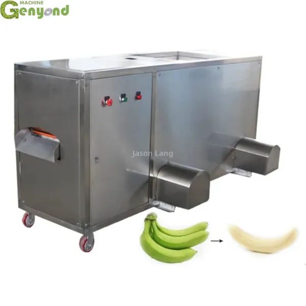 Fruit Peeler Green Banana Skin Peel Removing Machine Plantain Peeling Machine photo-6