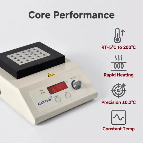 Digital Dry-Type Thermostat Block Heater