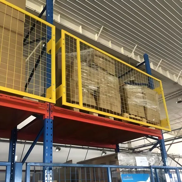 Heavy-duty Warehouse High-level Shelf Protective Net, Anti-falling Side Net, to Prevent Pallet Goods From Falling off photo-3
