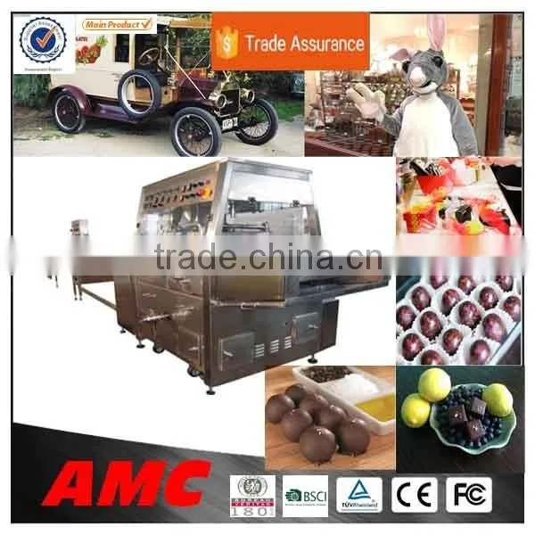 High Quality Stainless Steel Small Chocolate Enrobing Machine photo-4