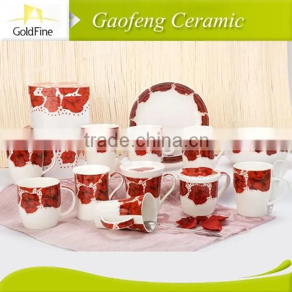 Stoneware Dinner Sets,porcelain Dinner Sets , Ceramic Dinner Sets With Decal photo-4