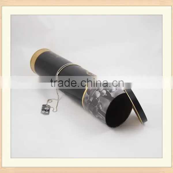 Metal Round Cylinder Packaging Box for Wine photo-6