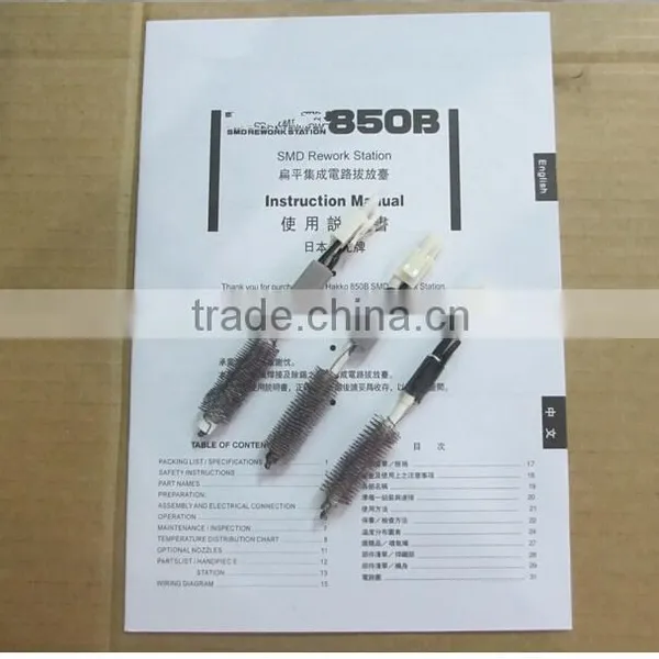 High Power 300W Hakko 850 Desoldering Station,ESD Rework Soldering Station photo-3