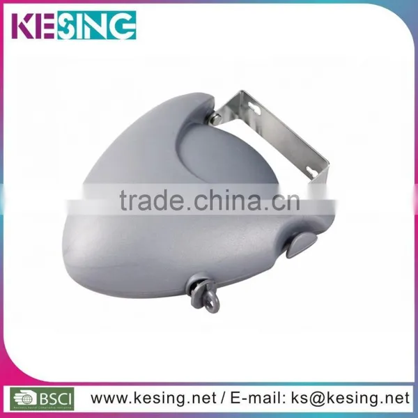 ABS plastic shell and PVC line retractable hanger