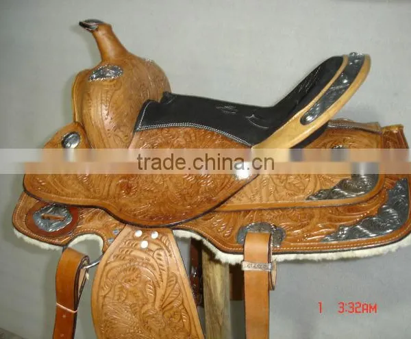 Leather Western Saddle
