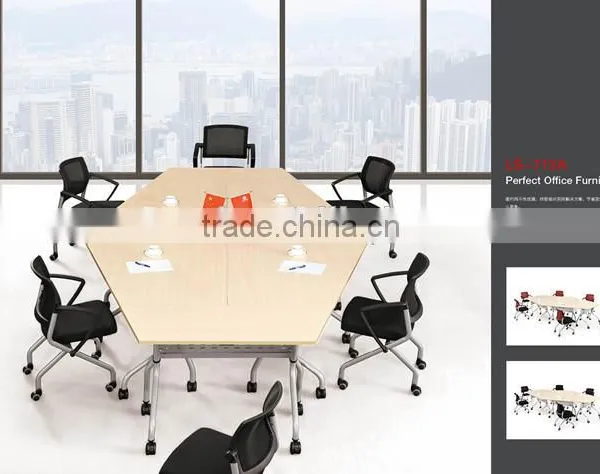 Creating Space Sectional Meeting Table / Combination Folding Meeting Room Tables photo-6