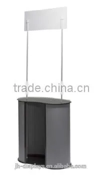 Plastic Pop up Promotion Counter ,middld Empty Board ,new Promotion Table