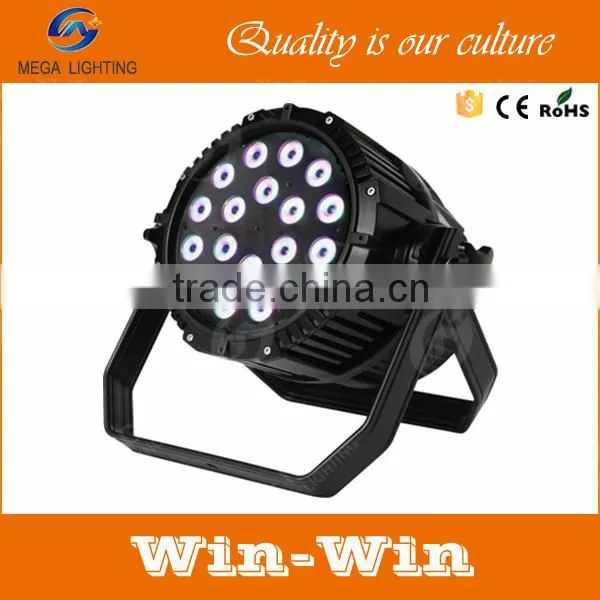 Waterproof Stage Light RGBW 4in1 DMX Ip65 18*10w Led Par photo-4