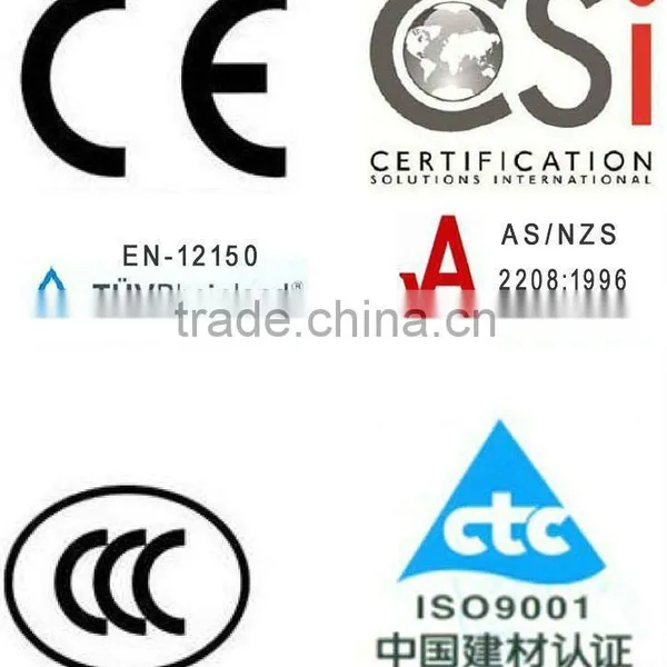 4/5/6/8mm Tempered Silkscreen Glass CE EN12150 photo-6